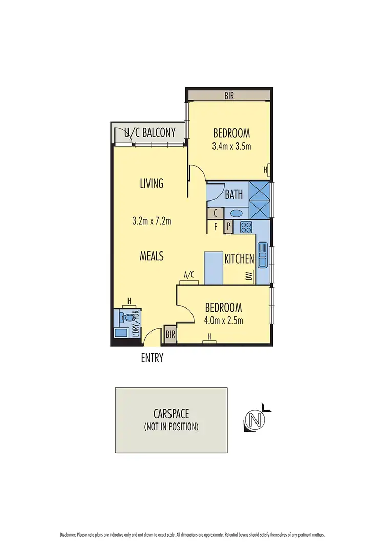 Floorplan of Homely apartment listing, 10/140 Kerferd Road, Albert Park VIC 3206