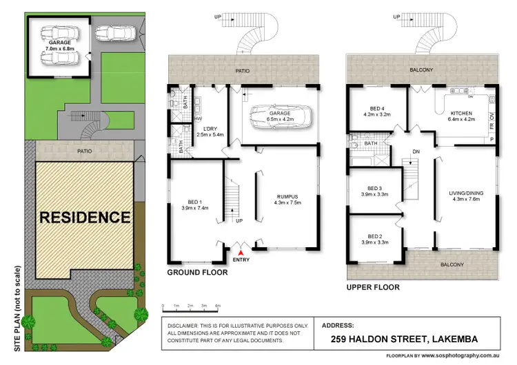 Floorplan of Homely house listing, 259 Haldon Street, Lakemba NSW 2195