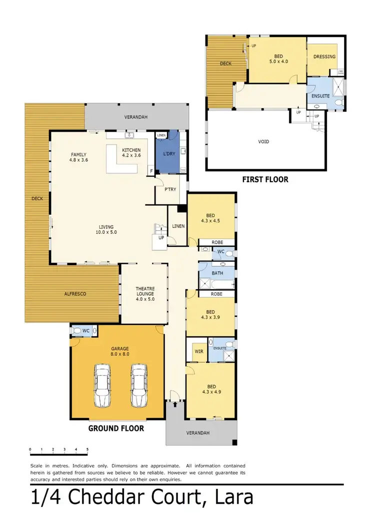 Floorplan of Homely house listing, 1/4 Cheddar Court, Lara VIC 3212