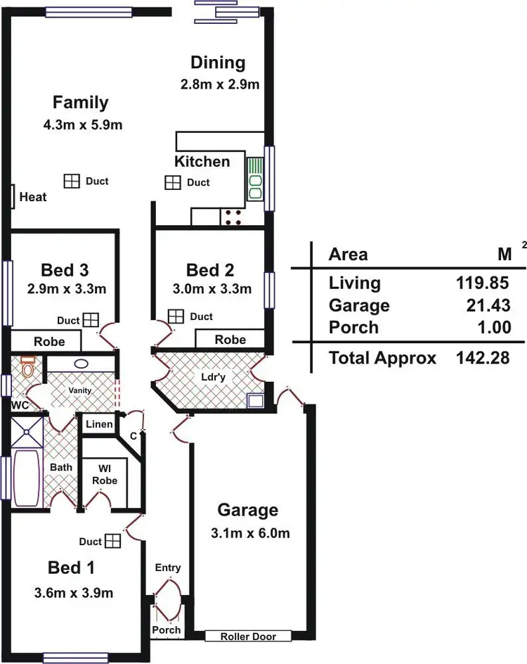 Floorplan of Homely house listing, 4 Eucalypt Circuit, Blakeview SA 5114