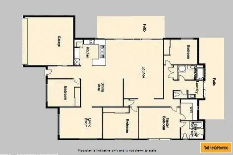 Floorplan of Homely house listing, 108 Forest Ridge Drive, Narangba QLD 4504