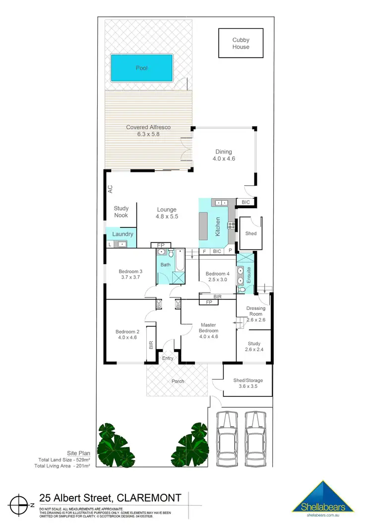 Floorplan of Homely house listing, 25 Albert Street, Claremont WA 6010