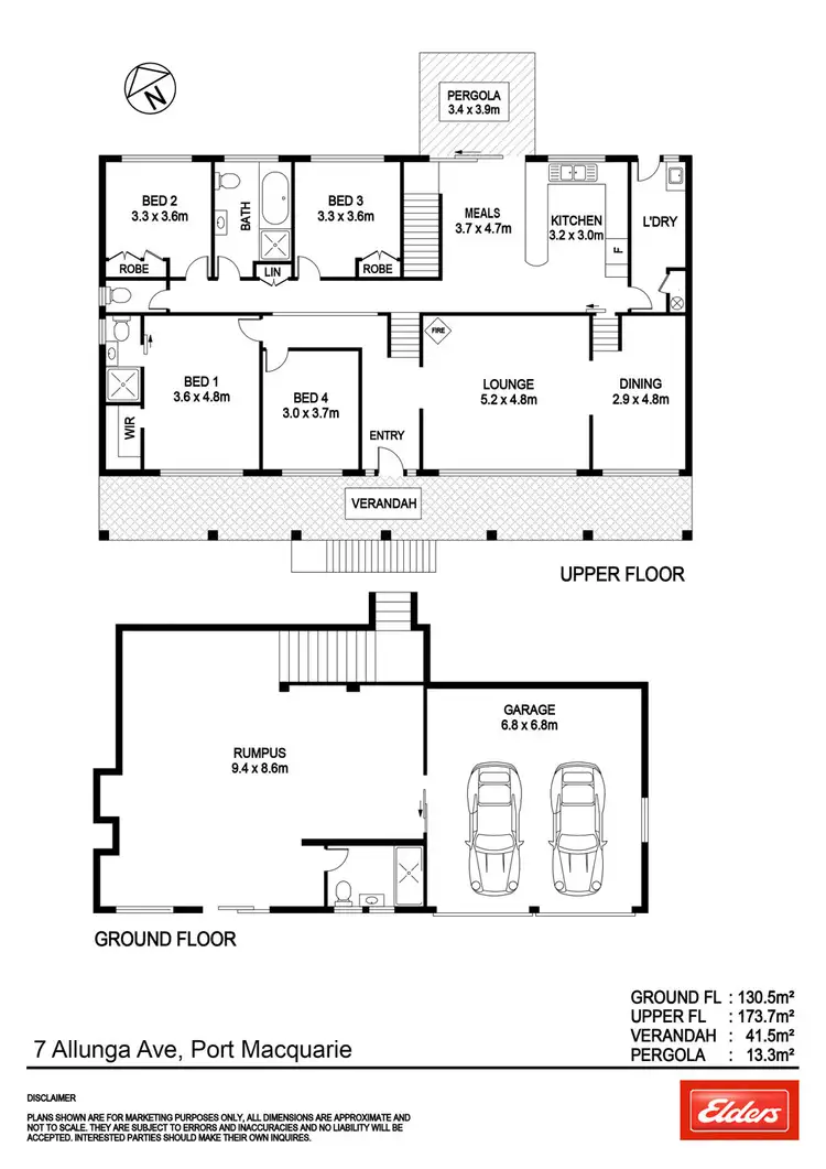 Floorplan of Homely house listing, 7 Allunga Avenue, Port Macquarie NSW 2444