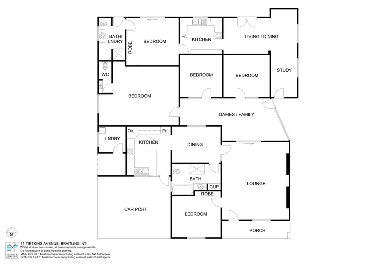 Floorplan of Homely house listing, 11 Tietkins Avenue, Braitling NT 870