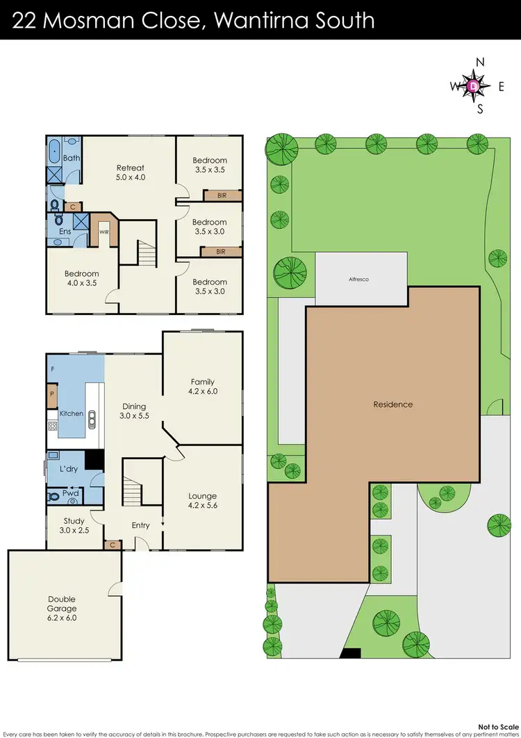Floorplan of Homely house listing, 22 Mosman Close, Wantirna South VIC 3152