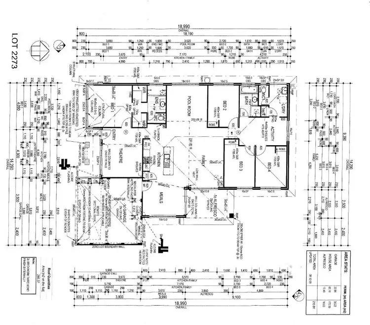 Floorplan of Homely house listing, 3 Zenith Turn, Baldivis WA 6171
