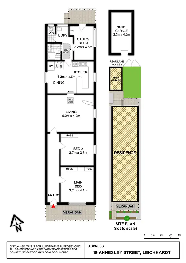 Floorplan of Homely house listing, 19 Annesley Street, Leichhardt NSW 2040