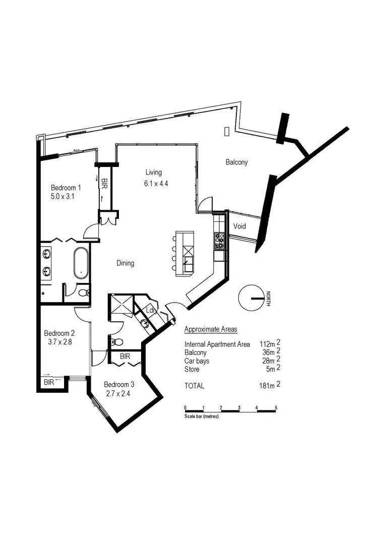 Floorplan of Homely apartment listing, 6/11 Perlinte View, North Coogee WA 6163