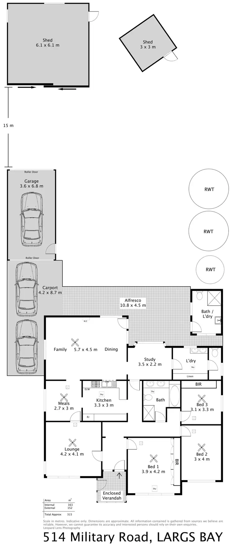 Floorplan of Homely house listing, 514 Military Road, Largs North SA 5016