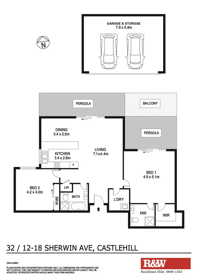 Floorplan of Homely apartment listing, Address available on request