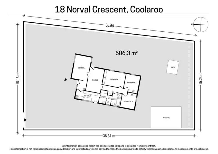 Floorplan of Homely house listing, 18 Norval Crescent, Coolaroo VIC 3048