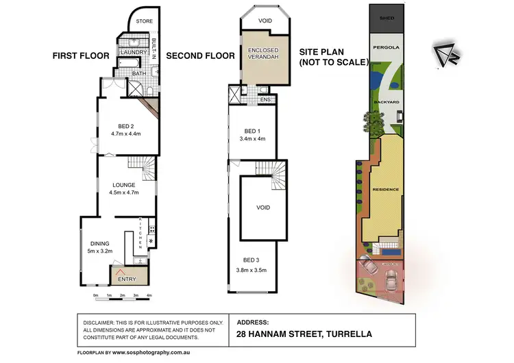 Floorplan of Homely house listing, 28 Hannam Street, Turrella NSW 2205