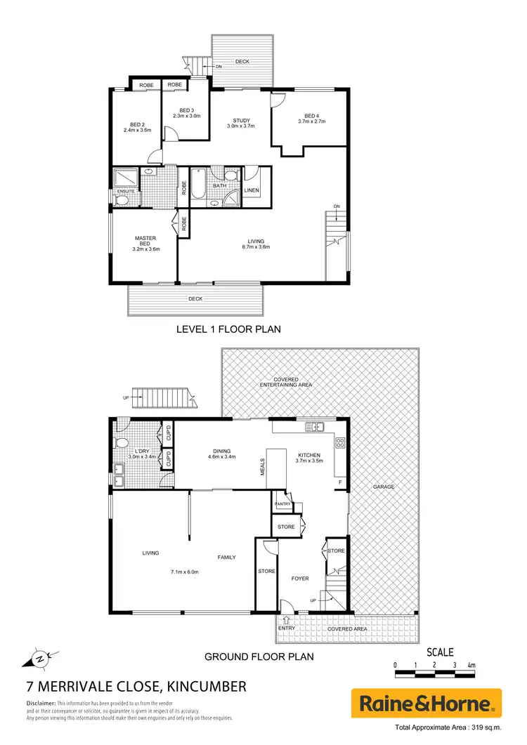 Floorplan of Homely house listing, 7 Merrivale Close, Kincumber NSW 2251