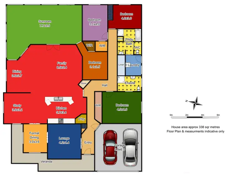 Floorplan of Homely house listing, 2 Birchgrove Drive, Orange NSW 2800