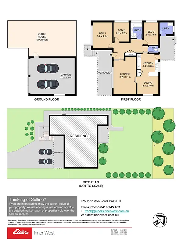 Floorplan of Homely house listing, 126 Johnston Road, Bass Hill NSW 2197