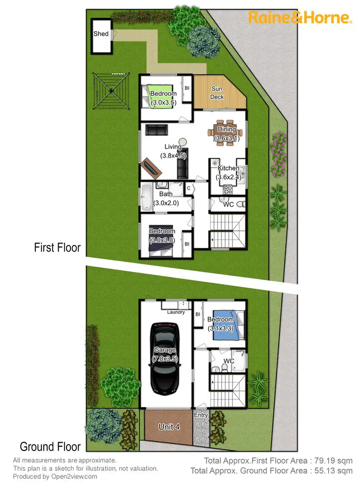 Floorplan of Homely house listing, 4/25 Powell Road, Blackmans Bay TAS 7052
