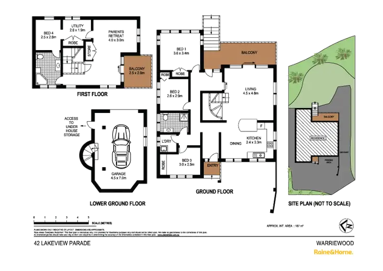Floorplan of Homely house listing, 42 Lakeview Parade, Warriewood NSW 2102