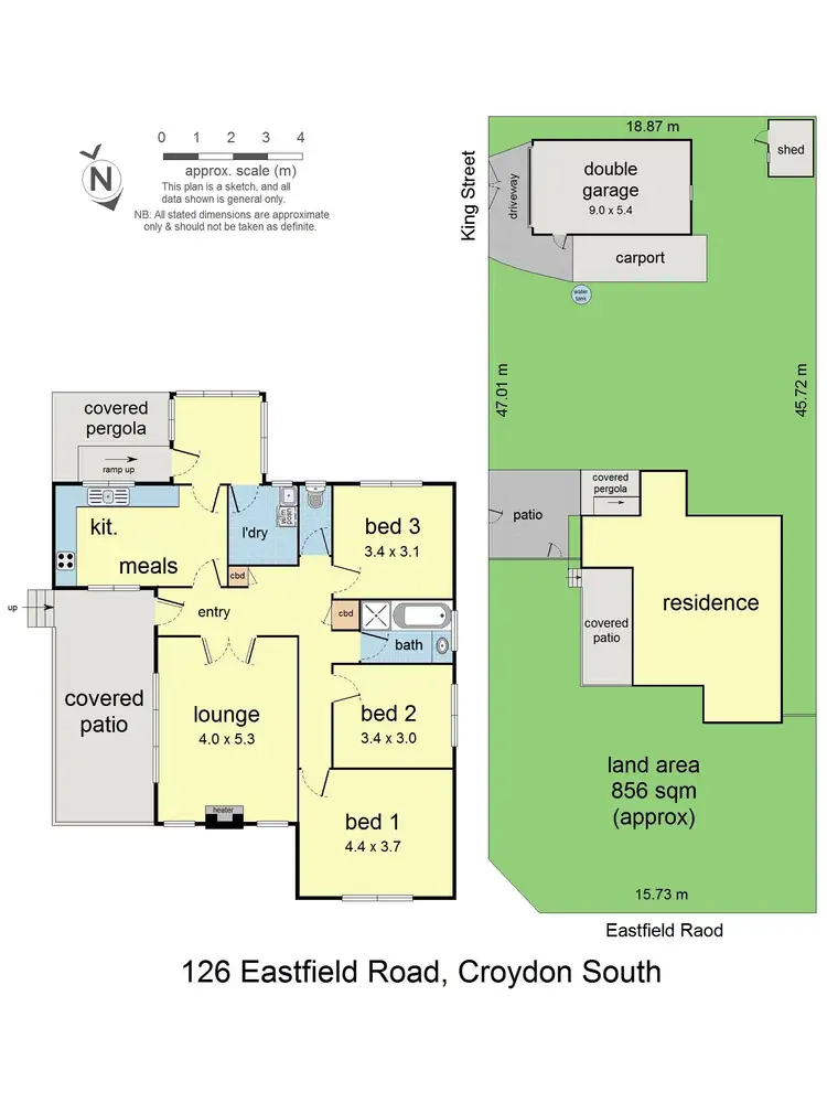 Floorplan of Homely house listing, 126 Eastfield Road, Croydon South VIC 3136