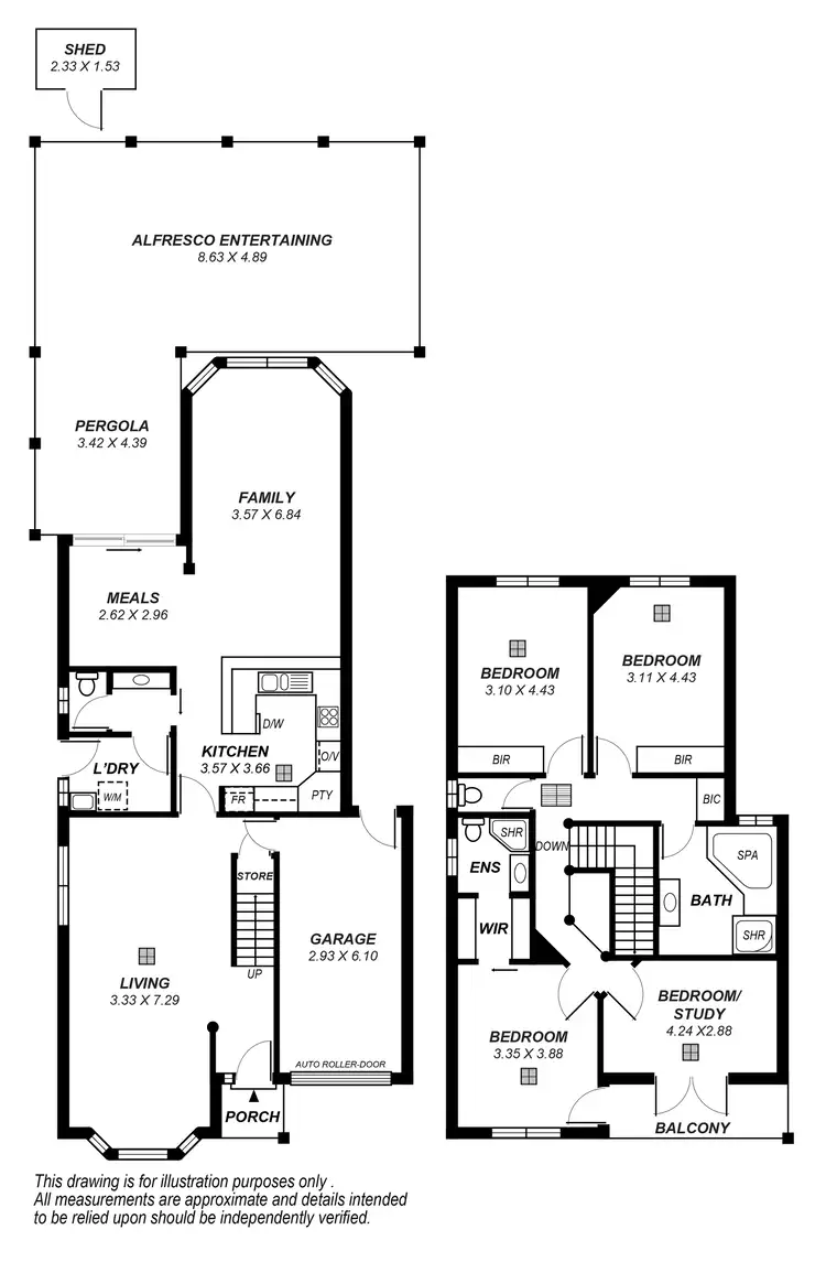 Floorplan of Homely house listing, 25a Fourth Street, Magill SA 5072