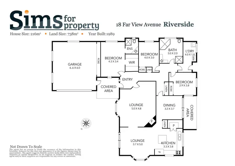 Floorplan of Homely house listing, 18 Far View Avenue, Riverside TAS 7250