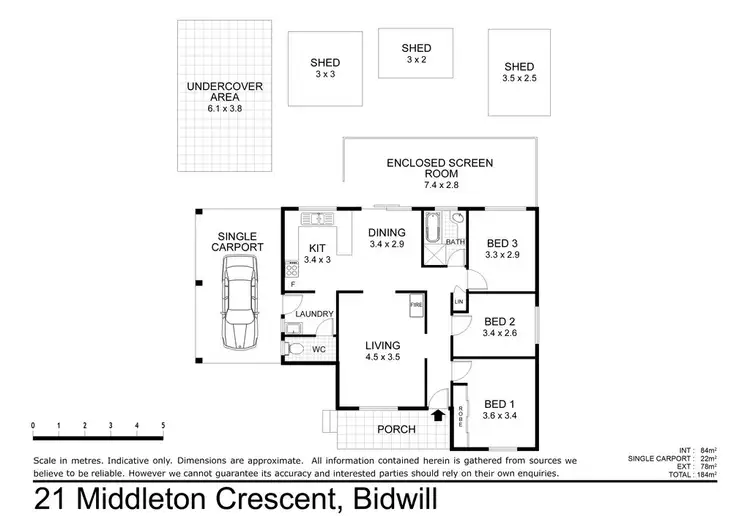 Floorplan of Homely house listing, 21 Middleton Crescent, Bidwill NSW 2770