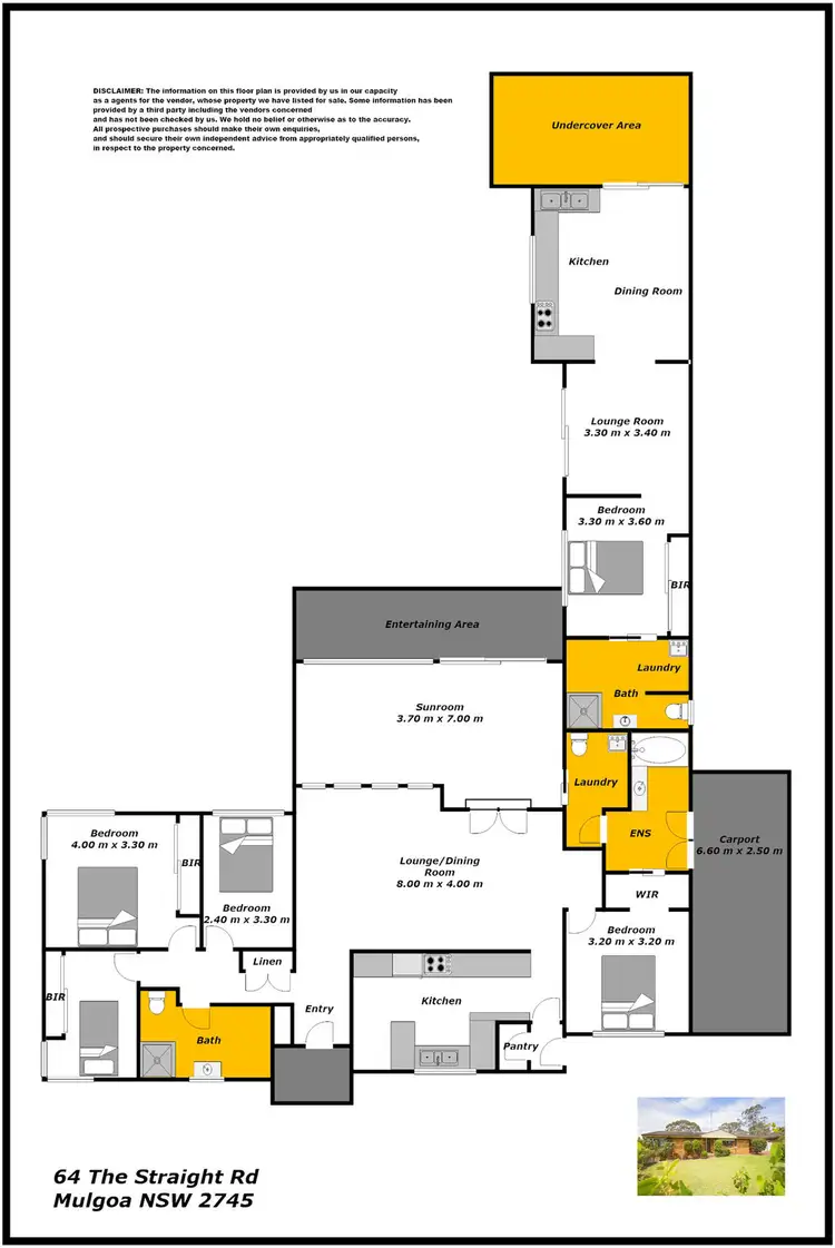 Floorplan of Homely house listing, Address available on request