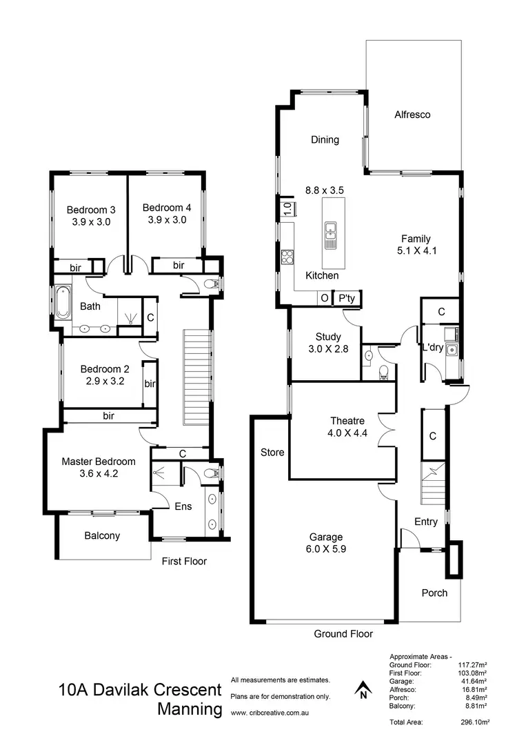 Floorplan of Homely house listing, 10a Davilak Crescent, Manning WA 6152