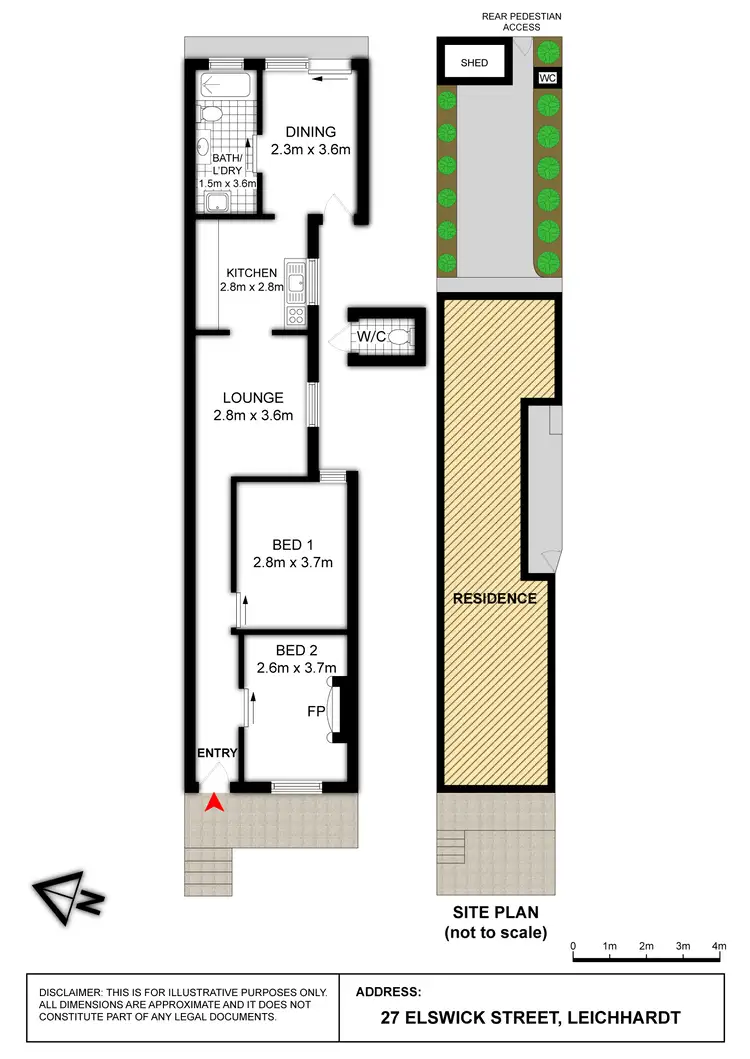 Floorplan of Homely house listing, 27 Elswick Street, Leichhardt NSW 2040