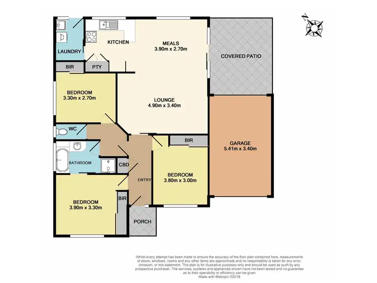 Floorplan of Homely house listing, 1 Lynda Court, Aspendale Gardens VIC 3195