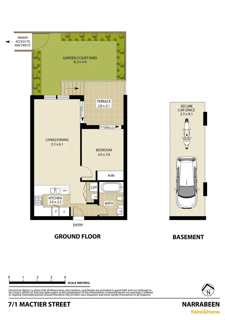 Floorplan of Homely unit listing, 7/1 Mactier Street, Narrabeen NSW 2101