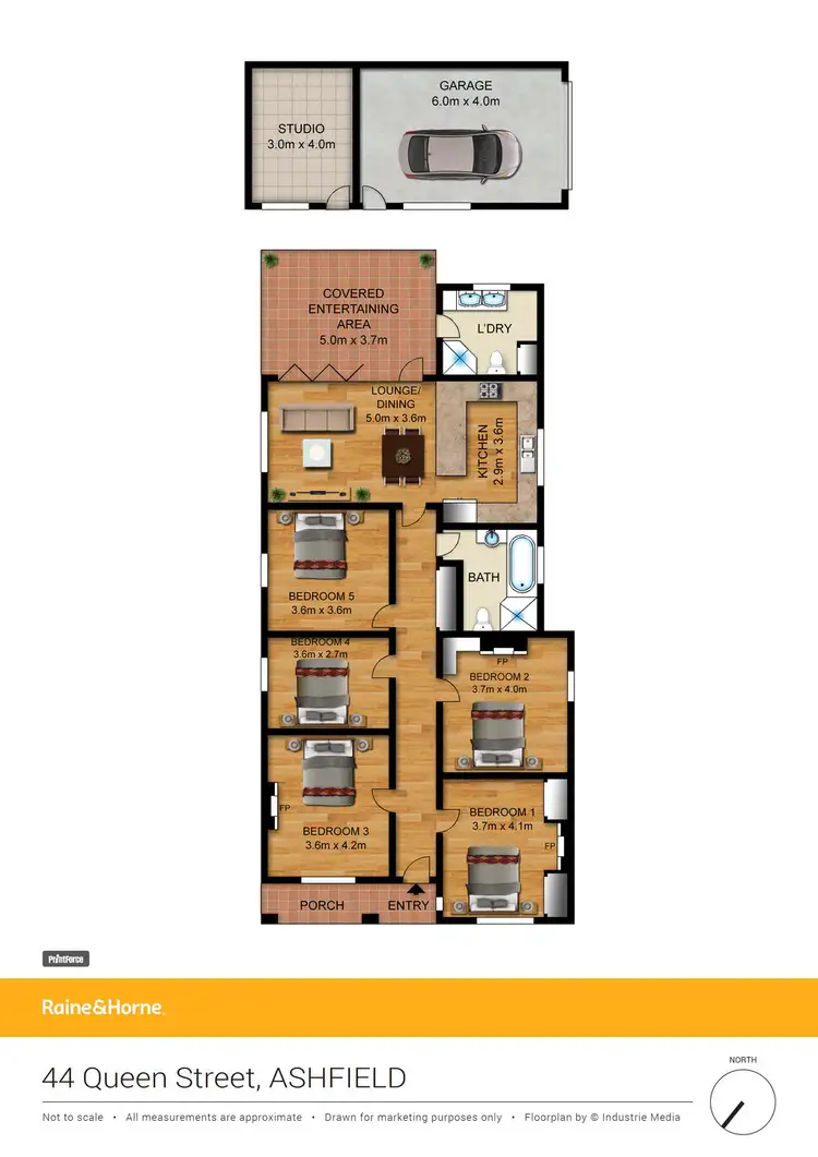 Floorplan of Homely house listing, 44 Queen Street, Ashfield NSW 2131