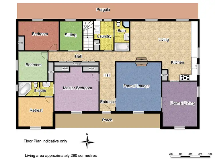 Floorplan of Homely house listing, 3 Windamingle Place, Orange NSW 2800