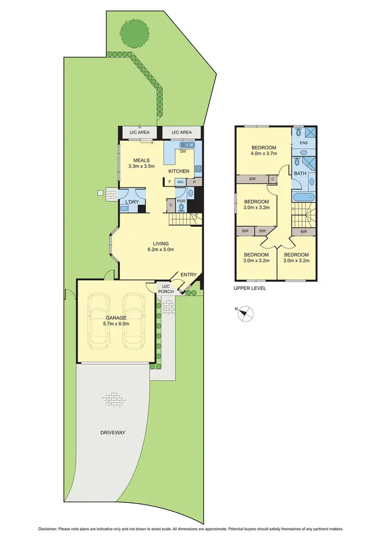 Floorplan of Homely house listing, 22 The Crest, Attwood VIC 3049