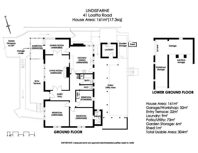 Floorplan of Homely house listing, 41 Loatta Road, Lindisfarne TAS 7015