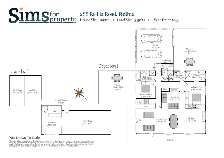 Floorplan of Homely house listing, 288 Relbia Road, Relbia TAS 7258