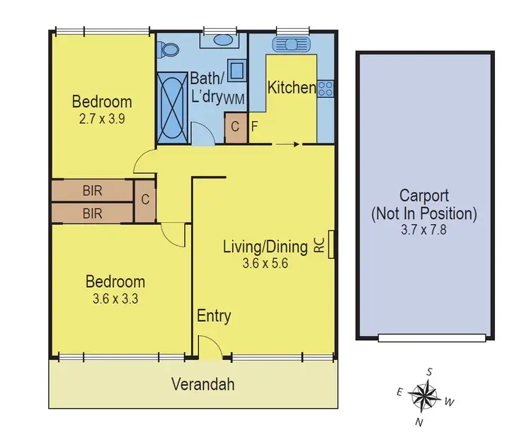 Floorplan of Homely house listing, 4/45 Barrabool Road, Highton VIC 3216