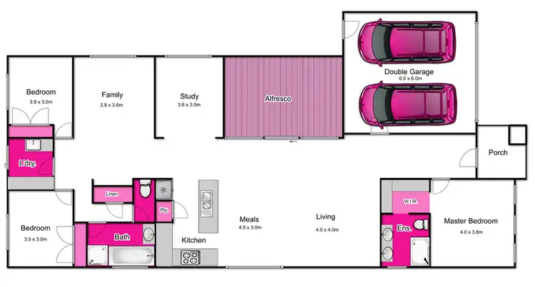 Floorplan of Homely house listing, 37 Werner Avenue, Marshall VIC 3216