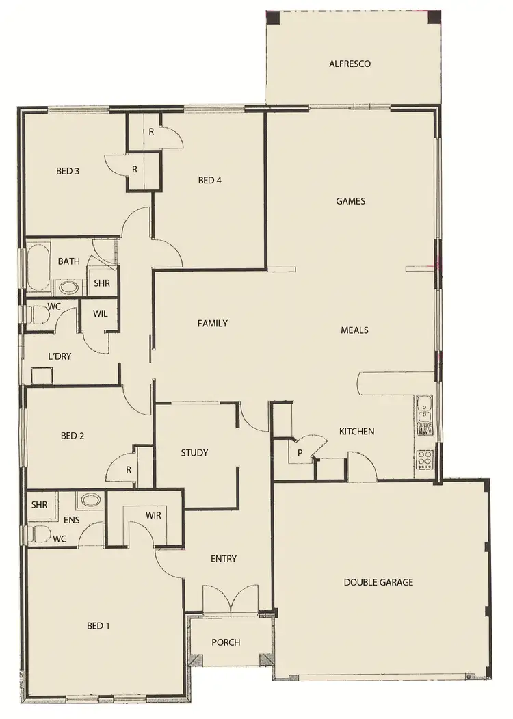 Floorplan of Homely house listing, 10 Bobtail Bend, Wannanup WA 6210