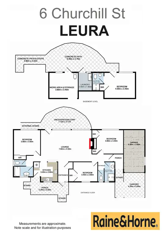 Floorplan of Homely house listing, 6-6A Churchill Street, Leura NSW 2780