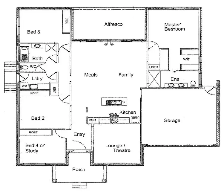Floorplan of Homely house listing, 25 Bonarba Link, Googong NSW 2620