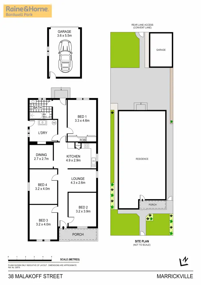 Floorplan of Homely house listing, 38 Malakoff Street, Marrickville NSW 2204