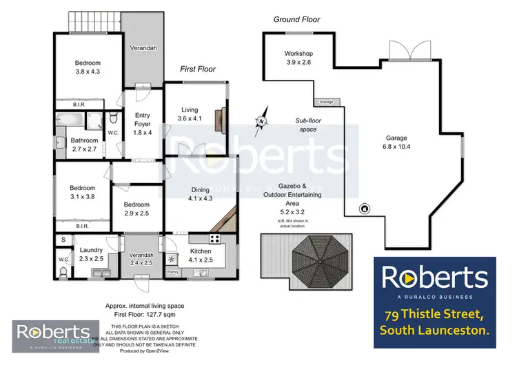 Floorplan of Homely house listing, 79 Thistle St, South Launceston TAS 7249