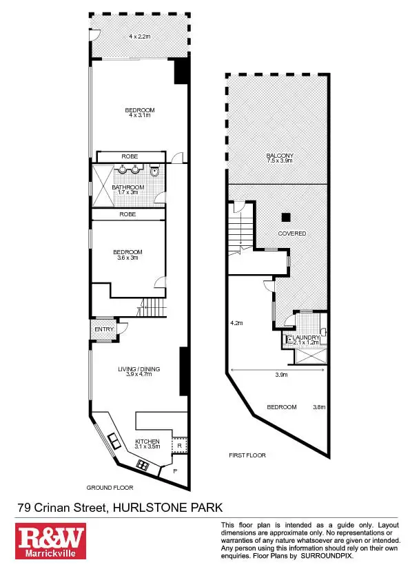 Floorplan of Homely house listing, 79 Crinan Street, Hurlstone Park NSW 2193