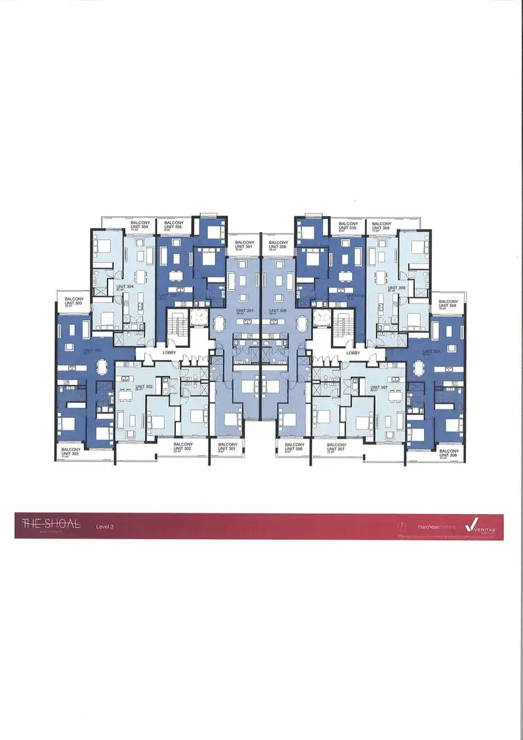 Floorplan of Homely apartment listing, 304 6-8 Bullecourt Street, Shoal Bay NSW 2315