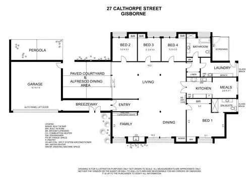 Floorplan of Homely house listing, 27 Calthorpe Street, Gisborne VIC 3437