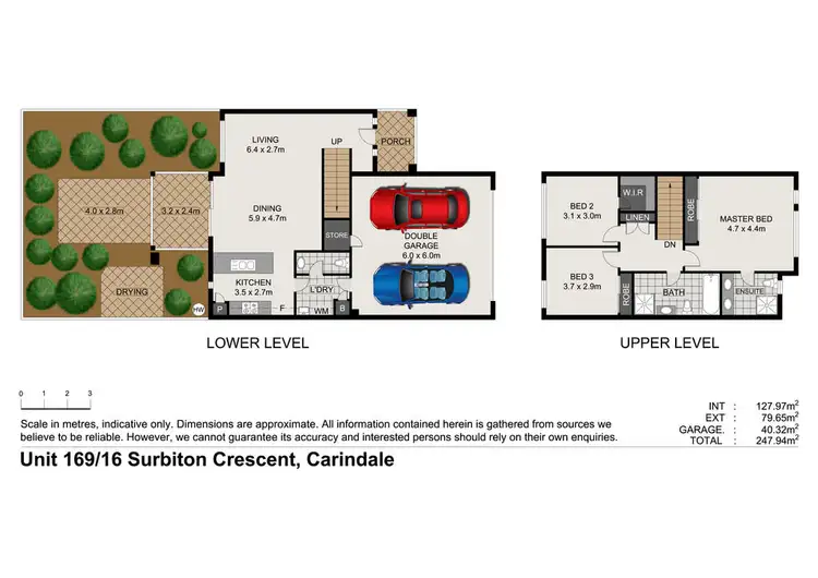 Floorplan of Homely townhouse listing, 169/16 SURBITON COURT, Carindale QLD 4152