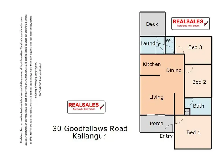 Floorplan of Homely house listing, 30 Goodfellows Road, Kallangur QLD 4503