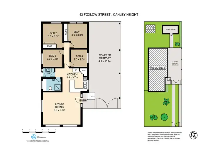 Floorplan of Homely house listing, 43 Foxlow Street, Canley Heights NSW 2166
