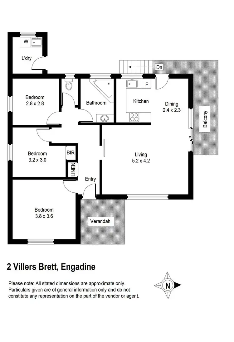 Floorplan of Homely house listing, 2 Villers Brett, Engadine NSW 2233