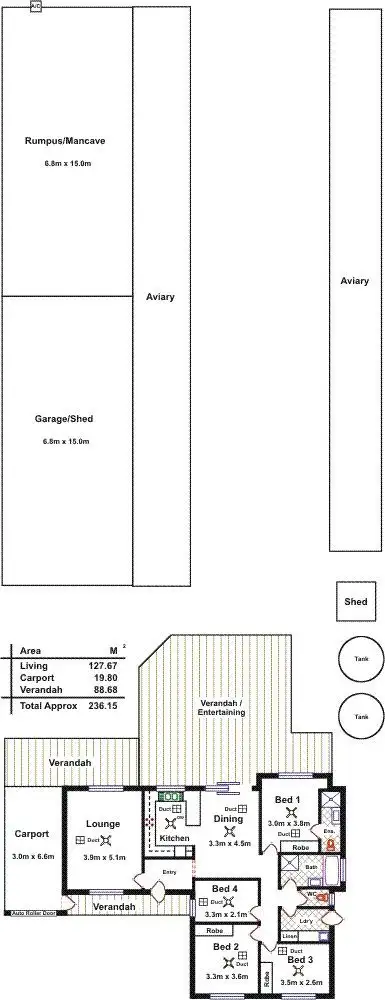 Floorplan of Homely house listing, 2 Barber Street, Willaston SA 5118